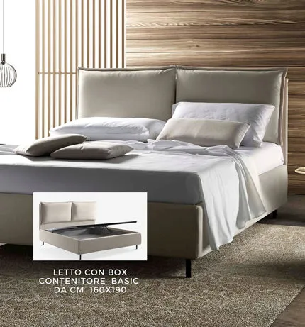 Letto matrimoniale con sconto del 50%