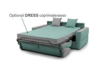Divano 3 posti letto modello MOJITO