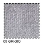 Divano 3 posti letto modello GINA.style grigio